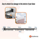 Tooleroo Clothes Drying Rack Tri-Fold Wall-Mount Space-Saving Laundry Hanger – view 4