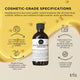 Orku 250ml Organic Pumpkin Seed Oil – Virgin Cold Pressed Unrefined Cosmetic Gr. – view 5