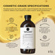Orku 1L Organic Pumpkin Seed Oil – Virgin Cold Pressed Unrefined Cosmetic Gr. – view 5