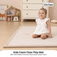 Kitchee Kids Foam Floor Play Mat 150x200cm – Padded Thick Soft Tatami Style Cream – view 2