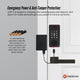 Tooleroo Digital Smart Door Lock Keypad - 5-in-1  Home Entry Security System – view 8
