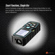 Tooleroo 40m Digital Laser Distance Measurer - LCD Area Volume Meter Tool – view 3