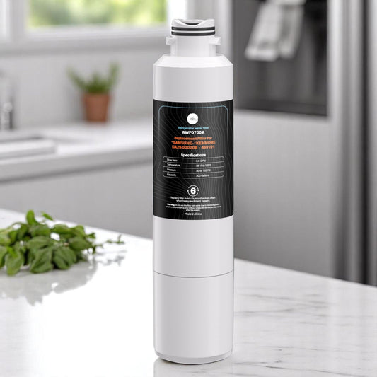 Orku Fridge Water Filter Cartridge Replacement for RWF0700A Samsung Kenmore – view 2 - Auzzistore