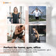 Social Hike Resistance Band Set with Handles - 11pcs Home Workout Kit 4.5-68kg – view 4