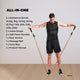 Social Hike Resistance Band Set with Handles - 11pcs Home Workout Kit 4.5-68kg – view 7