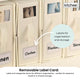 1x Kitchee Foldable Bed Sheet Storage Box – Linen & Closet Organiser Beige – view 5