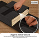 1x Kitchee Foldable Bed Sheet Storage Box – Linen & Closet Organiser Black – view 3