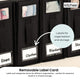 4x Kitchee Foldable Bed Sheet Storage Box – Linen & Closet Organiser Black – view 5