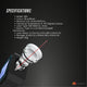 Tooleroo 100m Digital Laser Distance Measurer - LCD Area Volume Meter Tool – view 8