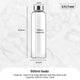 Kitchee 500ml Glass Water Bottle with Stainless Steel Lid - Set of 6 Drink Bottles – view 6