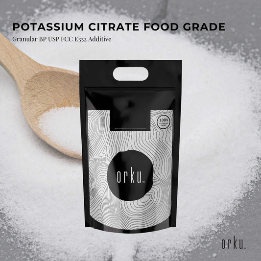 Orku 5Kg Potassium Citrate Food Grade - Granular BP USP FCC E332 Additive – view 2