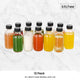 Kitchee 12x 60ml Small Glass Bottles + Lids Funnels Brush Labels Pen – view 8