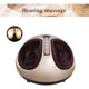 OrkuFoot 3D Shiatsu Foot Massager PL-8811, Heat, Kneading, Air Compression, Champagne Gold – view 9