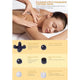 Champagne Handheld Body Massager - 6 Heads, Adjustable Speeds, Ergonomic Design, 28W Power – view 7