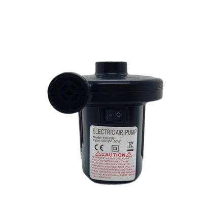 HS-208 AC/DC Electric Air Pump, 2-Way Inflator/Deflator, 12V Car & AU Plug, 3 Nozzles, 200 L/min Airflow