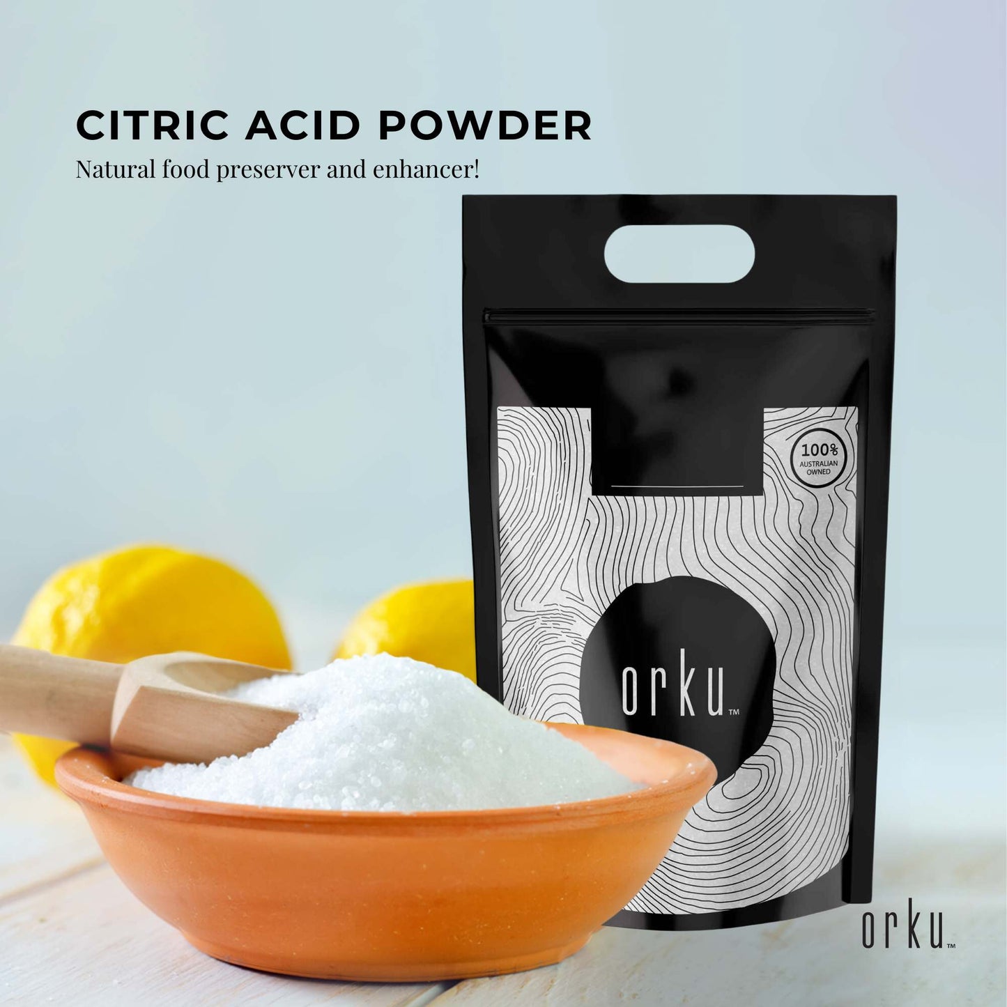 Himalayan Salt Collective 20kg Citric Acid Powder - Food Grade, GMO Free, Preservative, Anhydrous