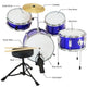 Karrera Children's 4pc Drum Kit - Blue – view 8