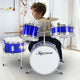 Karrera Children's 4pc Drum Kit - Blue – view 9