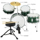 Karrera Children's 4pc Drumkit - Green – view 8