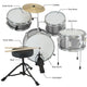 Karrera Childrens 4pc Drum Kit - Silver – view 8