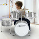 Karrera Childrens 4pc Drum Kit - Silver – view 9