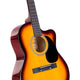 Karrera Acoustic Cutaway 40in Guitar - Sunburst – view 2