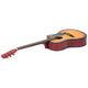 Karrera Acoustic Cutaway 40in Guitar - Sunburst – view 3