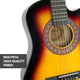 Karrera Childrens Acoustic Guitar Kids - Sunburst – view 3