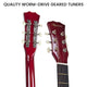 Karrera 38in Cutaway Acoustic Guitar with guitar bag - Natural – view 8