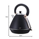 Pronti Toaster, Kettle & Coffee Machine Breakfast Set - Black – view 2