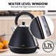 Pronti Toaster, Kettle & Coffee Machine Breakfast Set - Black – view 5