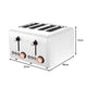 Pronti Toaster, Kettle & Coffee Machine Breakfast Set - White – view 10