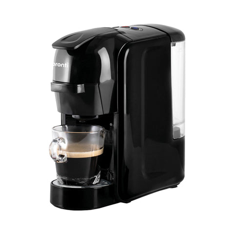 Pronti HomeMaid 3-in-1 Coffee Machine Multi-Capsule Pods and Ground Coffee Nespresso & Caffitaly Compatible CM-511HM - Auzzistore