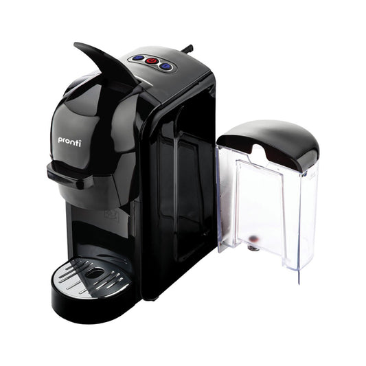 Pronti HomeMaid 3-in-1 Coffee Machine Multi-Capsule Pods and Ground Coffee Nespresso & Caffitaly Compatible CM-511HM – view 2