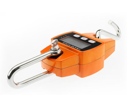 Kartrite 300kg Crane Scale V240-CRS-PTH-300, LED Display, Stainless Steel, 360° Hook