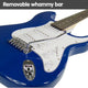 Karrera 39in Electric Guitar - Blue – view 5