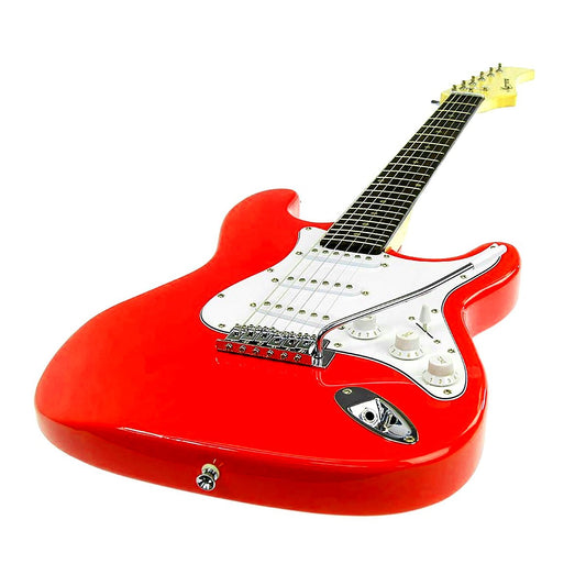 Karrera 39in Electric Guitar - Red – view 2