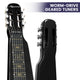 Karrera 29in 6-String Lap Steel Hawaiian Guitar - Black – view 7