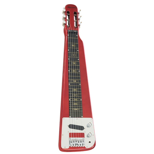 Karrera 6-String Steel Lap Guitar - Metallic Red - Auzzistore