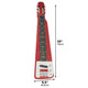 Karrera 6-String Steel Lap Guitar - Metallic Red – view 3