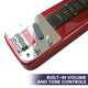 Karrera 6-String Steel Lap Guitar - Metallic Red – view 5