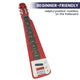Karrera 6-String Steel Lap Guitar - Metallic Red – view 6
