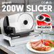 Pronti Deli and Food Electric Meat Slicer 200W Blades Processor – view 2