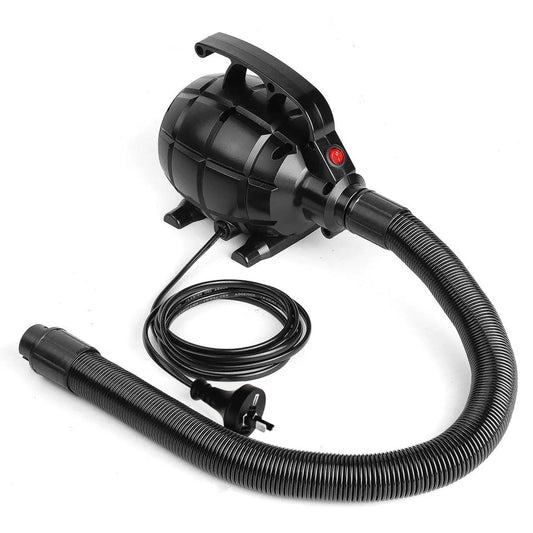 Powertrain 500W Electric Air Pump V240-IFP-HXG-SS-103 for Air Beds, Rafts, Pool Toys - 3 Nozzles, Rapid Inflation – view 2
