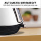 Pronti Rose Trim Collection Toaster & Kettle Bundle - White – view 10