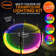 Kahuna LED Trampoline Lights 10m - 16 Colours, Motion Sensor, Remote, Weather-Resistant, 12ft Fit – view 10