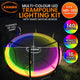 Kahuna LED Trampoline Lighting Kit 14m - 16 Colors, Motion Sensor, Remote, Weather-Resistant – view 2