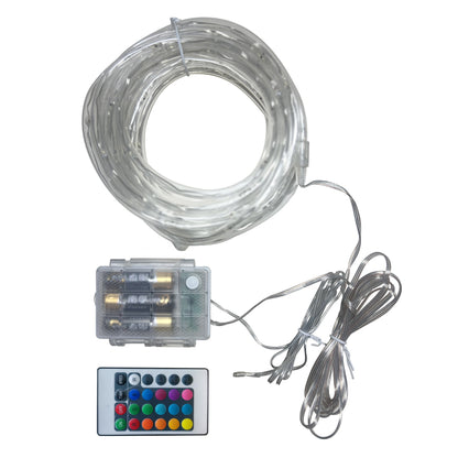 Kahuna LED Trampoline Lighting Kit 14m - 16 Colors, Motion Sensor, Remote, Weather-Resistant