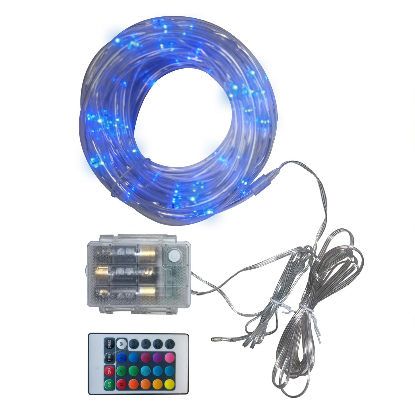 Kahuna LED Trampoline Lighting Kit 14m - 16 Colors, Motion Sensor, Remote, Weather-Resistant