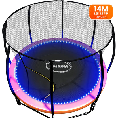 Kahuna LED Trampoline Lighting Kit 14m - 16 Colors, Motion Sensor, Remote, Weather-Resistant